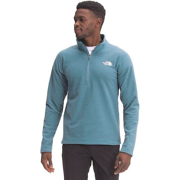 The North Face Men's Textured Cap Rock 1/4 Zip Fleece Long Sleeve Pullover Small - Picture 1 of 8